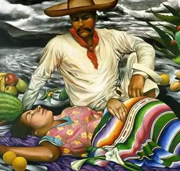 Торическая Мексика живопись