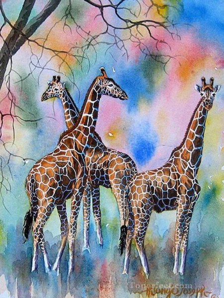 Живописный Жираф Даррелл