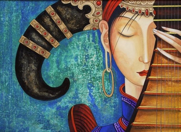 Бурятский художник Зорикто Доржиев