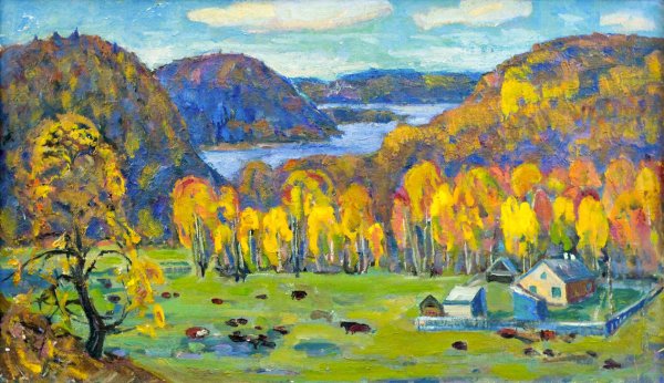 Башкирский пейзаж живопись