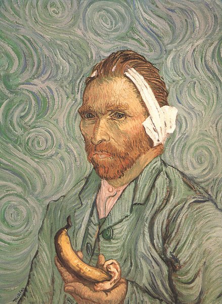 Винсент Ван Гог автопортрет с отрезанным ухом и трубкой