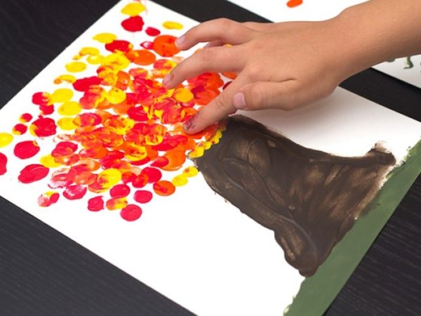 Рисование пальцами