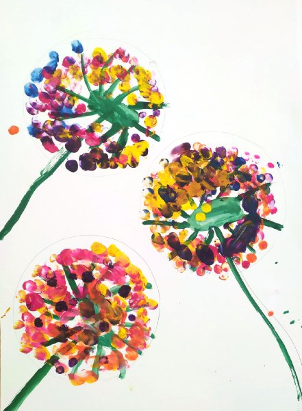 Рисование пальцами