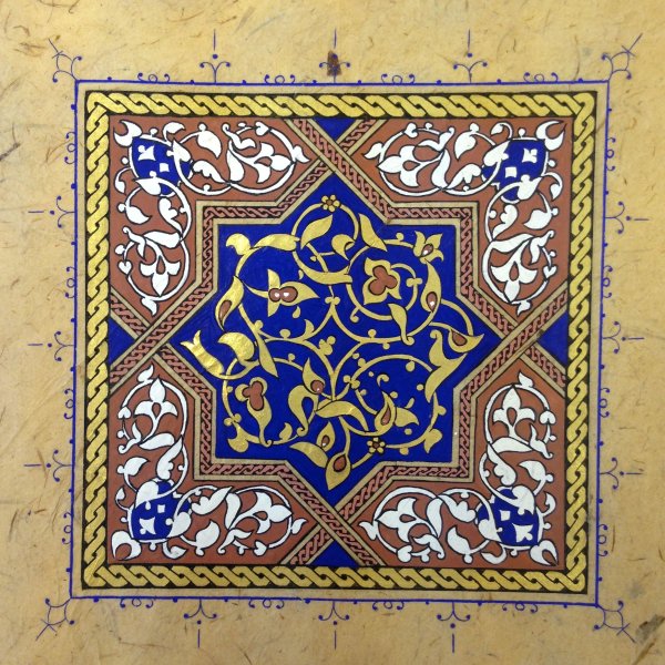 Арабеска орнамент Арабо-мусульманский