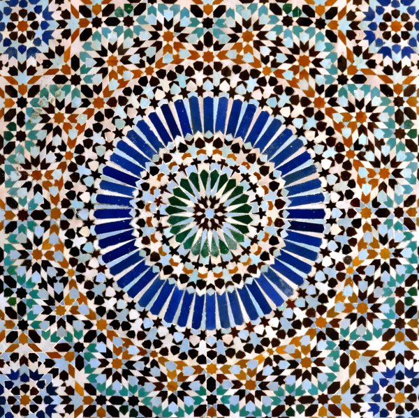 Арабеска Марокко орнамент