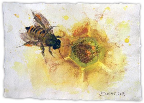 Пчелы в живописи художников