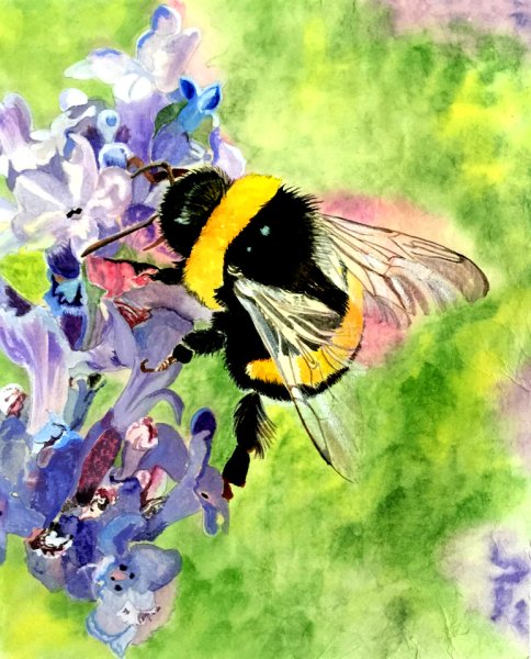 Пчела на картинах художников