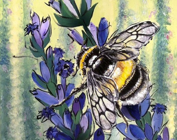 Пчела картина