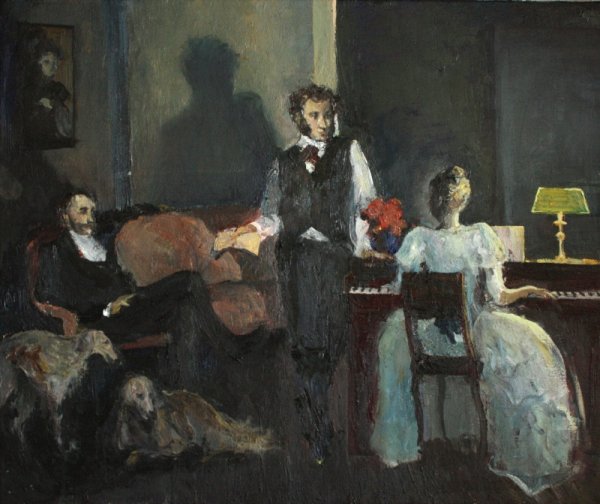 Н. Н. ге «Александр Сергеевич Пушкин в селе Михайловском