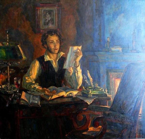 Пушкин в Михайловском