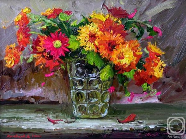 Живописный осенний букет