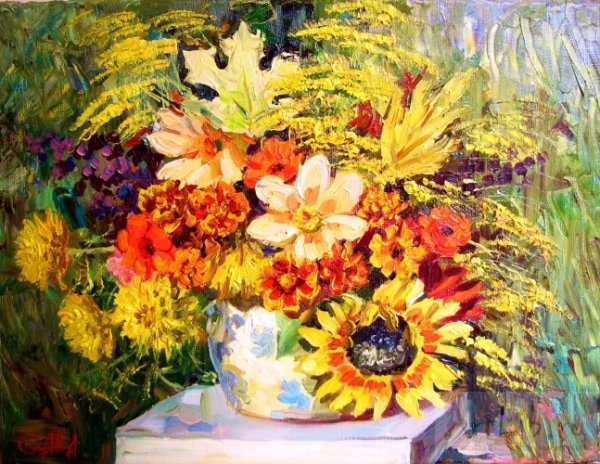 Подсолнухи Сергея Андрияка