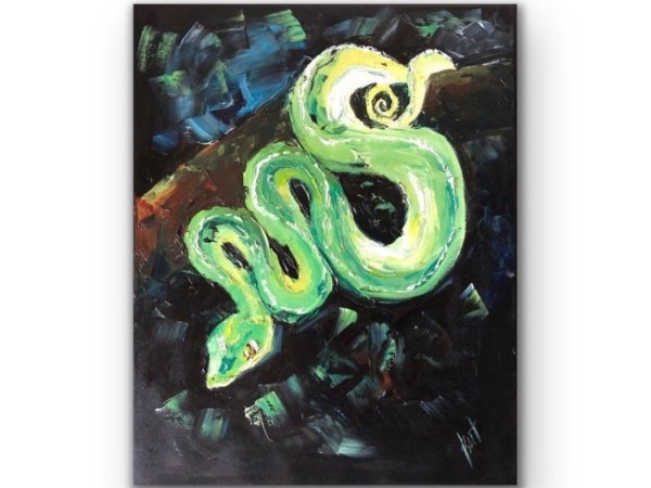 Змеи в живописи