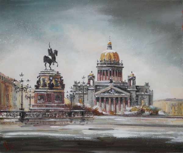 Питер Исакиевский собор картины