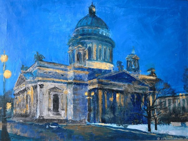 Картина Питер Исаакиевский собор