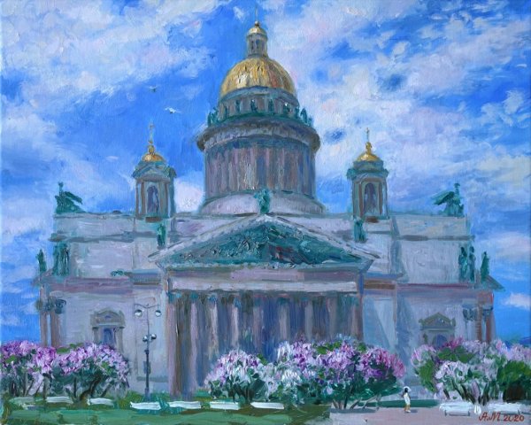 Импрессионизм Исаакиевский собор