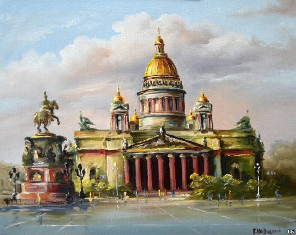 Исаакиевский собор в Санкт-Петербурге живопись