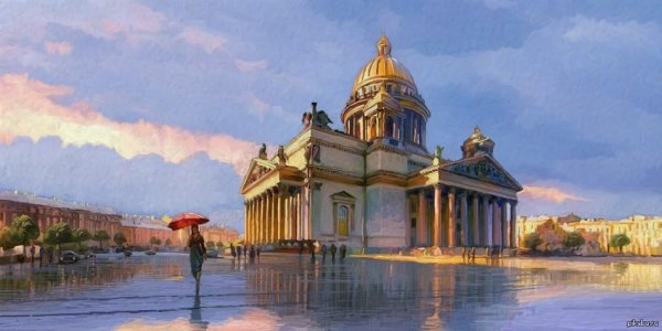 Бэгги боем Исаакиевский собор