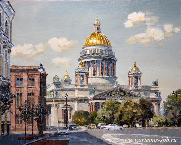 Живопись Исаакиевского собора в Санкт-Петербурге