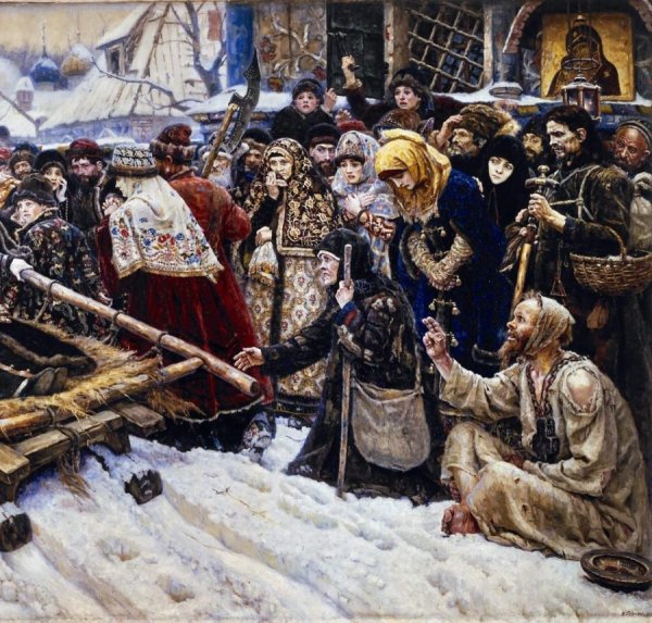 Боярыня Морозова. 1887г.