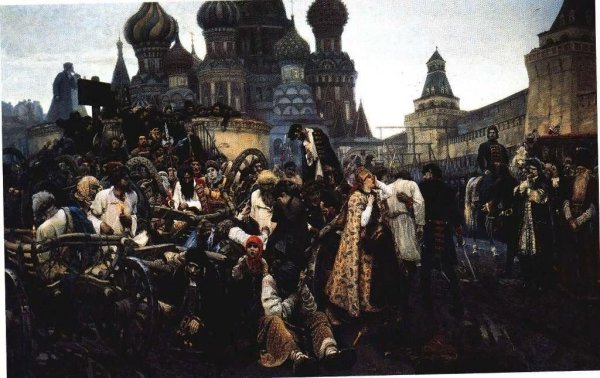 Утро Стрелецкой казни Суриков