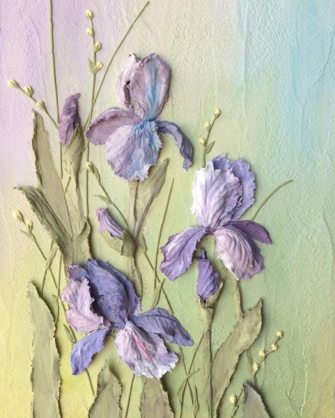 Скульптурная живопись Ольги Соловьевой