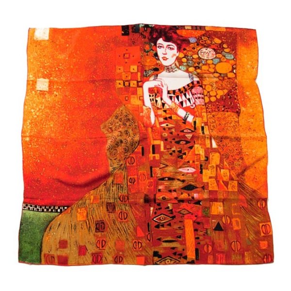 Klimt шелк женский платок климт