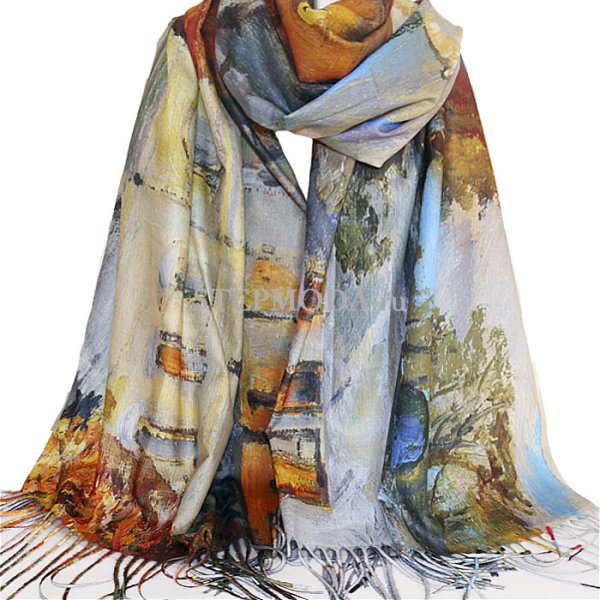 Платок шелковый "Ван Гог"