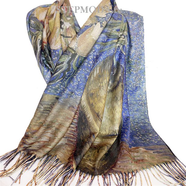 Шелковый платок картина