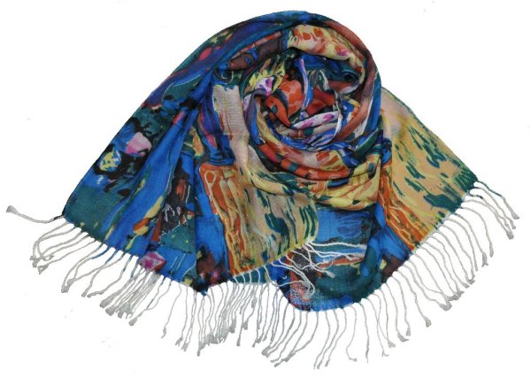 Палантин батик