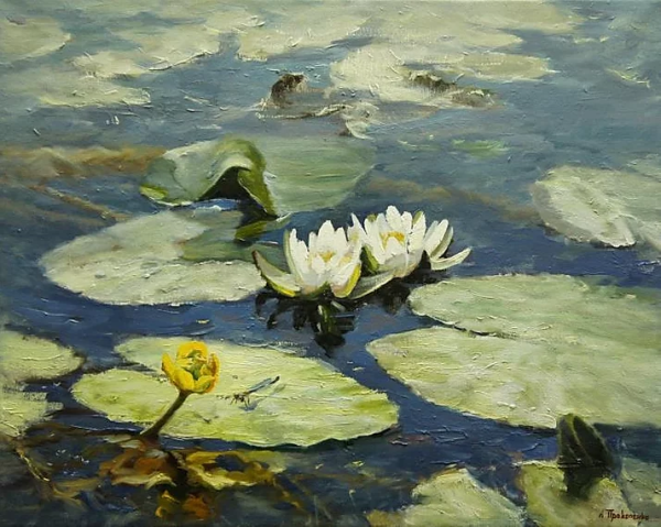 Художник Холодовский Михаил водяные лилии