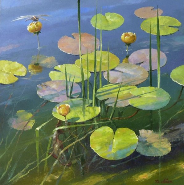 Кувшинки романа Божкова