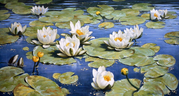 Игорь Белковский художник картины Лотосы