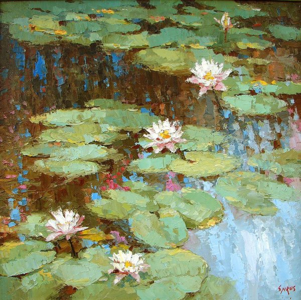 Клод Моне Лотосы кувшинки