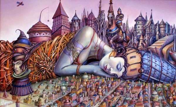 Чешский художник Томас Сетовски