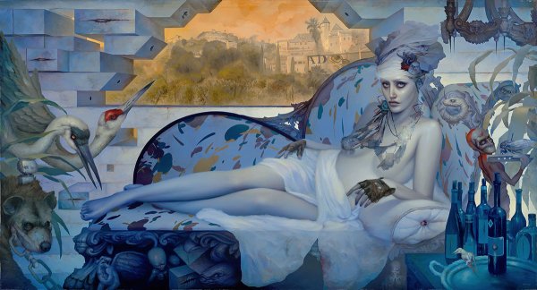 Красивый сюрреализм художника dan Quintana