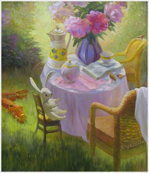 Картины Юлии бакаевой чаепитие