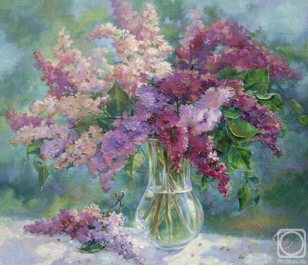 Сирень художник Александр Шандор