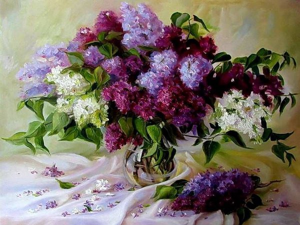 Марсель Сингатуллин художник сирень