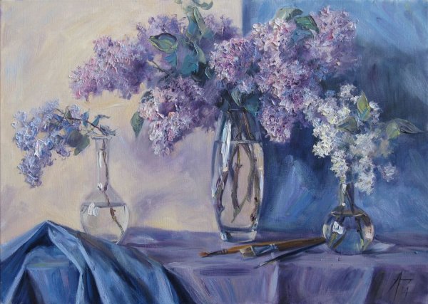 Художник Андрей Задирако сирень