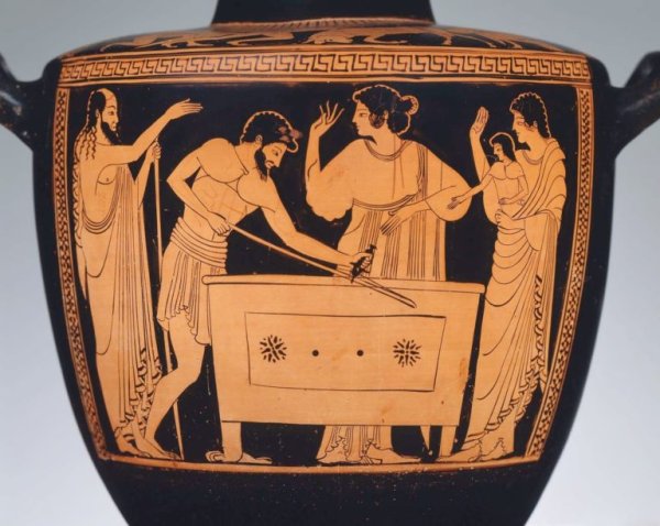 Искусство древней Греции вазопись