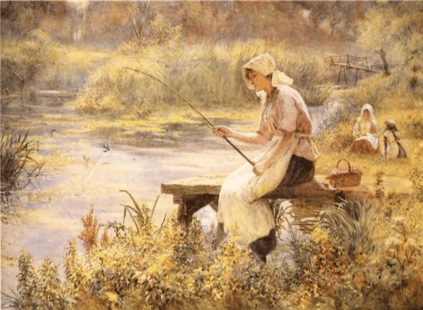 Чепцов Ефим «Ленин и Горький с рыбаками на лодке»