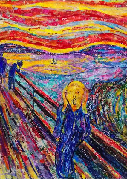 Мона Лиза крик Мунк