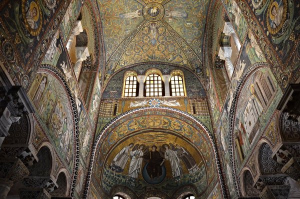 Мозаика Византии Церковь