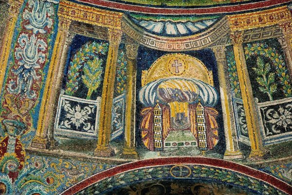 Византийские воины мозаика Равенна