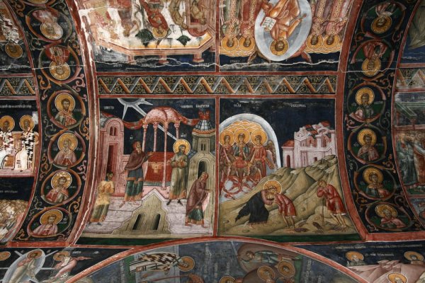 Монументальная живопись древней Руси (фреска, мозаика)