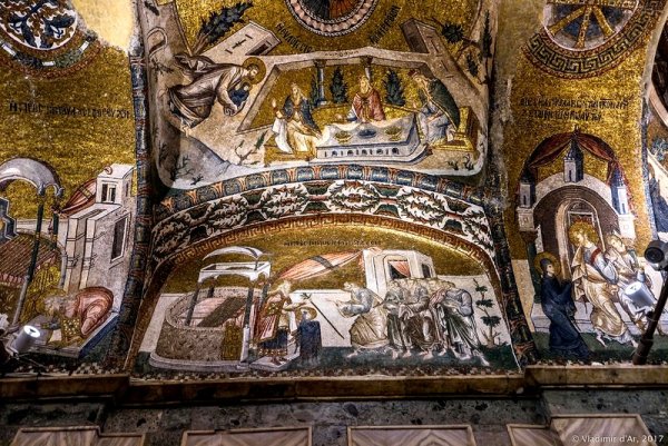 Влахернский храм в Константинополе мозаика
