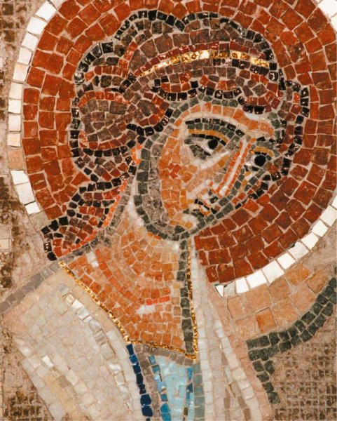 Мозаика из смальты Византия собор Святой Софии