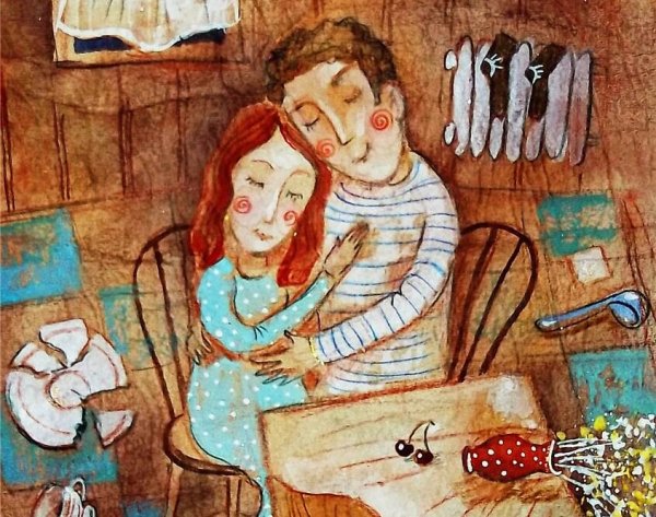 Картина семейного счастья