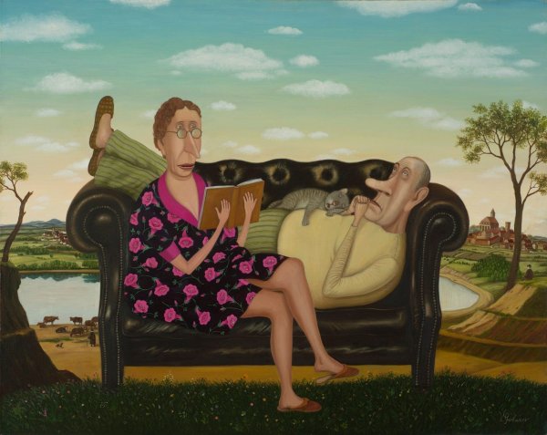 Наивное искусство Валентин Губарев